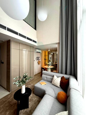 Condos for rent : 🚩 For Rent Condo THE CREST PARK RESIDENCES Building 1, Floor 4,Duplex, Room size 50.00 sqm