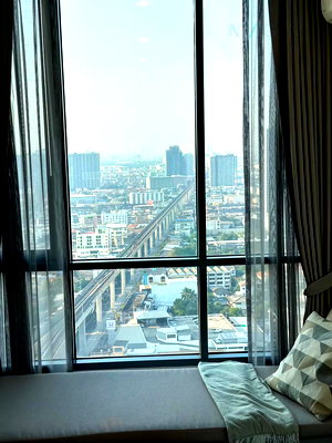 คอนโดให้เช่า : 🎊 ให้เช่าคอนโด นิช ไพรด์ เตาปูน-อินเตอร์เชนจ์ อาคาร 1 ชั้น 30 1 ห้องนอน ขนาด 28 ตรม ใกล้ ศูนย์การค้ามณีพิมาน