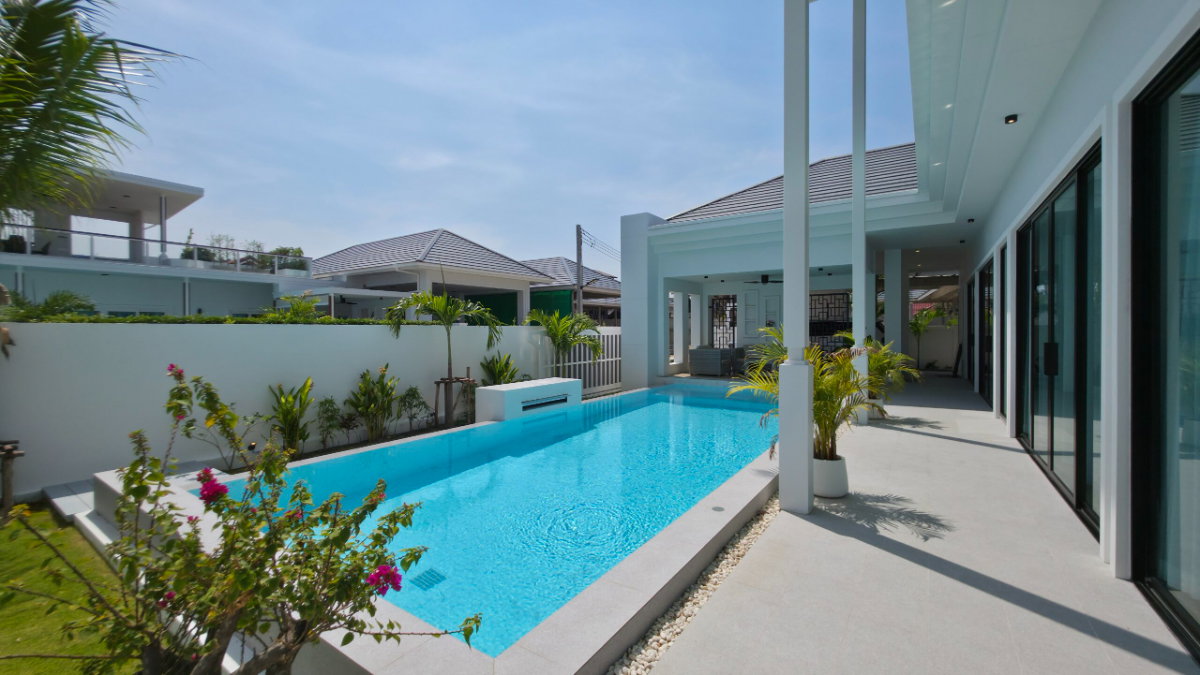 รูป บ้านพร้อมอยู่ในเมืองหัวหิน ซอย 102 ใกล้ Bluport และทะเล - รูปที่ 10/44