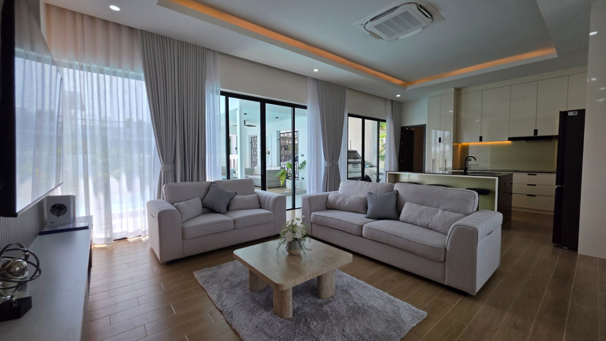 รูป บ้านพร้อมอยู่ในเมืองหัวหิน ซอย 102 ใกล้ Bluport และทะเล - รูปที่ 18/44