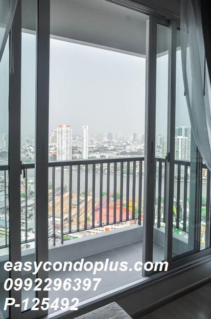 รูป P-125492 วิวแม่น้ำเจ้าพระยา! ริทึ่ม สาทร ชั้น 36 ใกล้ BTS สะพานตากสิน 30,000 บาท Line Id: @easycondoplus 099-229-6397 - รูปที่ 7/9