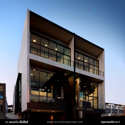 Home office for sale Bangkok : 📌 For Sell Home office THE PRESTON EMPIRE RAMA 9–SRINAKARIN 3-story 1 bedroom 5 bathroom