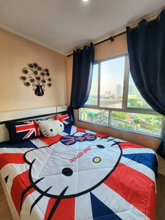 รูปภาพ 🍒🍒🍒 ให้เช่าคอนโด ลุมพินี วิลล์ ราษฎร์บูรณะ-ริเวอร์วิว (( 33 ตรม / 7999 ต่อเดือน / ติดวอล์เปเปอร์ โคมไฟระย้า / วิวแม่น้ำ )) ห่าง ICON SIAM 5 นาที