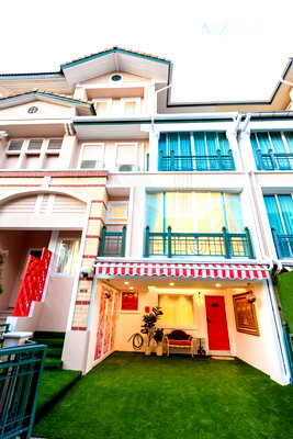 Townhouses for rent Bangkok : 📌 For Rent 4-story Townhouse CRYSTAL VILLE 4 bedroom 6 bathroom