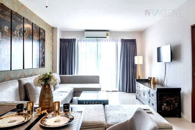 คอนโดให้เช่า : 🚩Best room!🚩 ให้เช่าคอนโด กลางกรุง รีสอร์ท รัชดา 7 อาคาร A2 ชั้น 8 1 ห้องนอน ขนาด 63.00 ตรม ใกล้ โรบินสัน