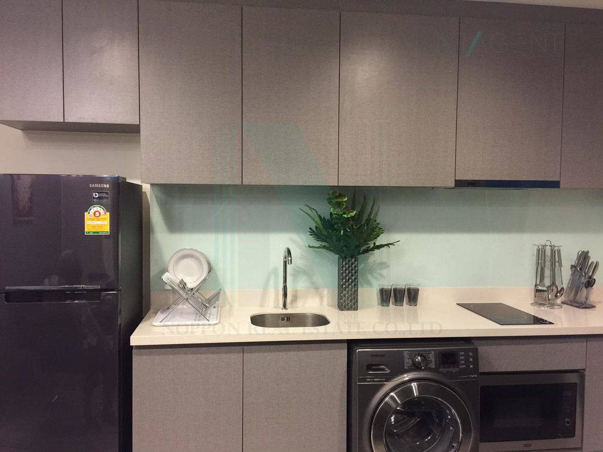 รูป 🎊 ให้เช่าคอนโด ริทึ่ม สุขุมวิท 36-38 อาคาร 1 ชั้น 8 1 ห้องนอน ขนาด 43 ตรม ใกล้ Rain Hill - รูปที่ 4/8