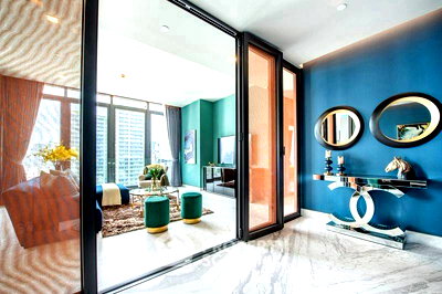 Condos for rent : 3-BR Condo at 98 Wireless near BTS Phloen Chit (ID 2781941)