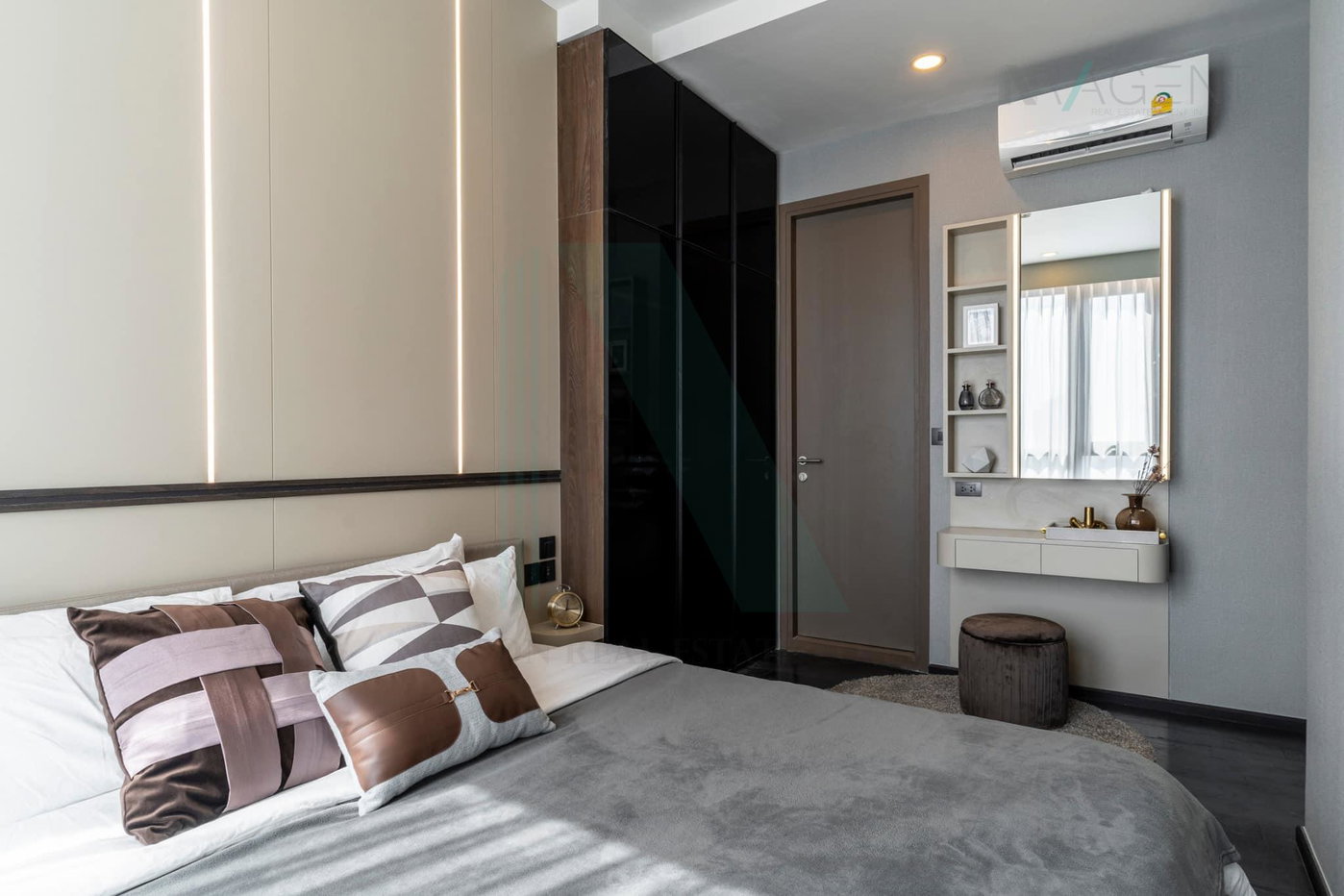 รูป 📌 ให้เช่าคอนโด พาร์ค ออริจิ้น ทองหล่อ อาคาร B ชั้น 19 2 ห้องนอน ขนาด 65 ตรม ใกล้ ดองกิ มอลล์ ทองหล่อ - รูปที่ 7/8