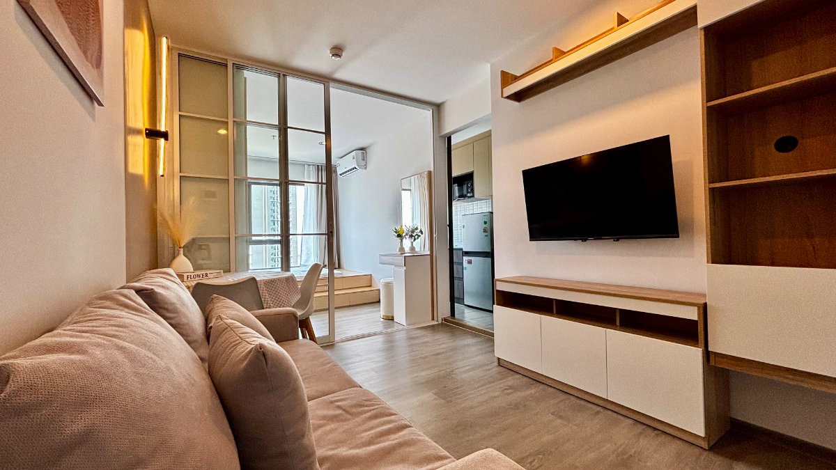 รูป 🔥ห้องใหม่ พร้อมอยู่ ใกล้ BTS วุฒากาตศ เพียง 180 เมตร ‼️Regent home Wutthakat High Flooor 🔥 - รูปที่ 1/11