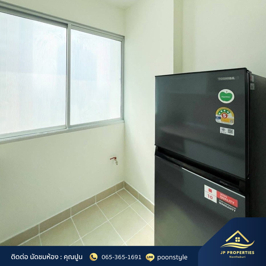 รูป ให้เช่า City Home Condominium Rattanathibet 1 ห้องนอน 30 ตร.ม. แต่งสวยพร้อมอยู่ - รูปที่ 5/7