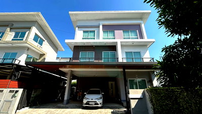 Houses for sale Ratchaphruek Road : 📌 For Sell House CASA PREMIUM RATCHAPHRUEK-RAMA 5 3-story 3 bedroom 5 bathroom