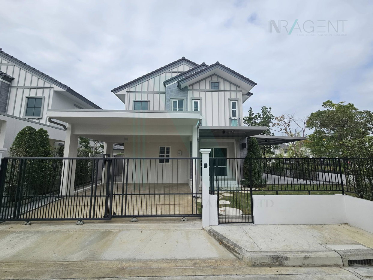 รูป 📌 ให้เช่าบ้านเดี่ยว 2 ชั้น วิลลาจจิโอ 3 ศรีนครินทร์ - บางนา 4 ห้องนอน 3 ห้องน้ำ - รูปที่ 1/8