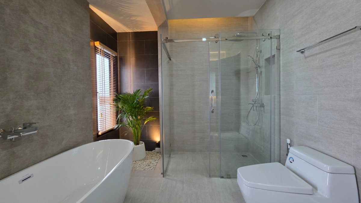 รูป บ้านพร้อมอยู่ในเมืองหัวหิน ซอย 102 ใกล้ Bluport และทะเล - รูปที่ 41/44