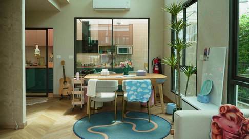 📌 For Rent 2-story Townhouse PRUKSA VILLE PHAHOLYOTHIN-RAMINTRA 3 bedroom 2 bathroom