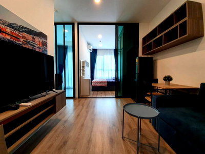 คอนโดให้เช่า : ไนท์บริดจ์รามคำแหง one bed plus ห้องสวยสุดๆแอร์3ตัว น่าอยู่มาก 13500 เท่านั้น!! ได้ห้องมุมด้วย