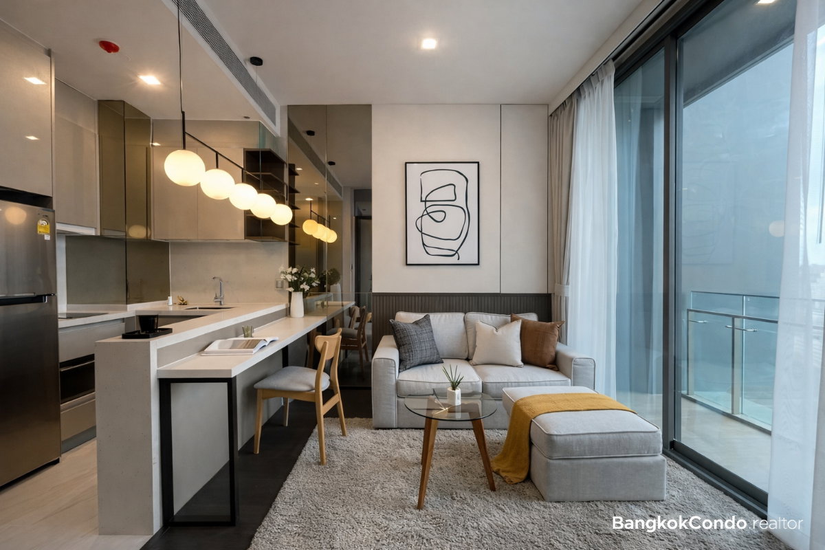 รูป 🍀🍀 Prime condo location 🚆ให้เช่า📌 ลาวีค สุขุมวิท 57 (Line:@rent2022)BTS ทองหล่อ✨พร้อมเข้าอยู่  ✨ A00842 - รูปที่ 10/12