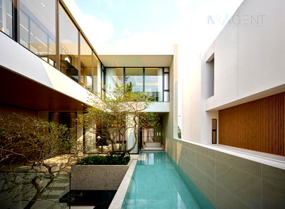 Houses for sale Bangkok Arts&Crafts College : 📌 For Sell House ELIVA PRIVATE RESIDENCES 3-story 4 bedroom 6 bathroom