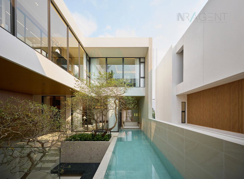 ขายบ้านเดี่ยว : 📌 ขายบ้านเดี่ยว โครงการ เอลิวา ไพรเวท เรสซิเดนซ์ 3 ชั้น 4 ห้องนอน 6 ห้องน้ำ