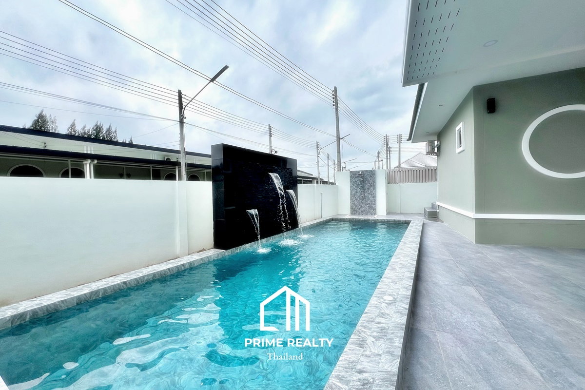 รูป ขายบ้านเดี่ยวสร้างใหม่ หัวหิน 88 พร้อมเฟอร์นิเจอร์ครบ พร้อมอยู่ - รูปที่ 2/12