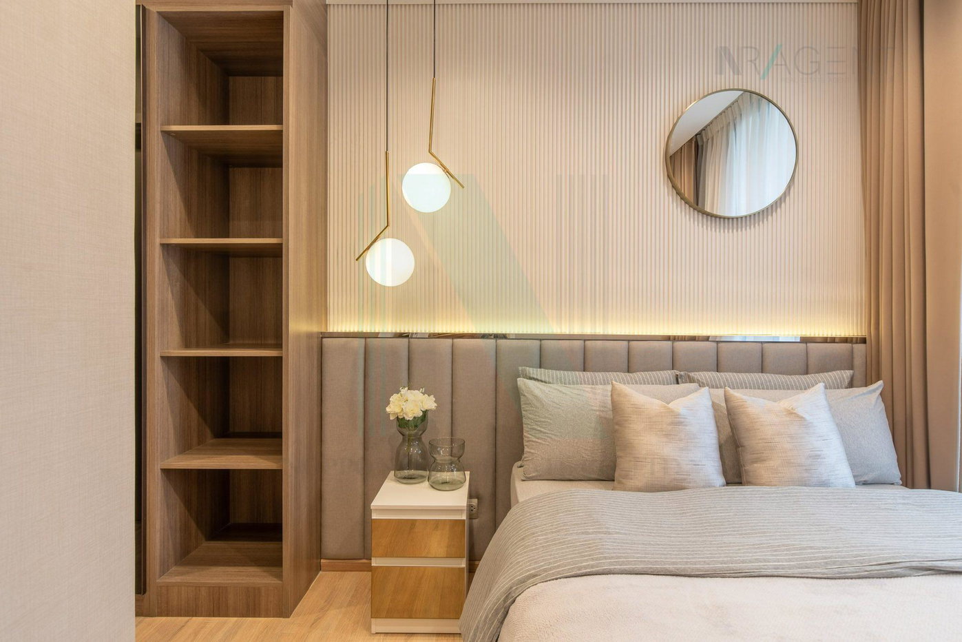 รูป 📌 ให้เช่าคอนโด เดอะ ไลน์ พหลฯ-ประดิพัท อาคาร 1 ชั้น 6 1 ห้องนอน ขนาด 42 ตรม ใกล้ Big C สะพานควาย - รูปที่ 5/8