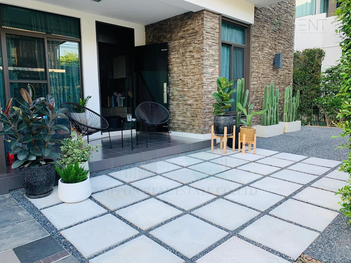 รูป 📌 ขายบ้านเดี่ยว โครงการ มัณฑนา เลค วัชรพล 2 ชั้น 4 ห้องนอน 3 ห้องน้ำ - รูปที่ 7/8