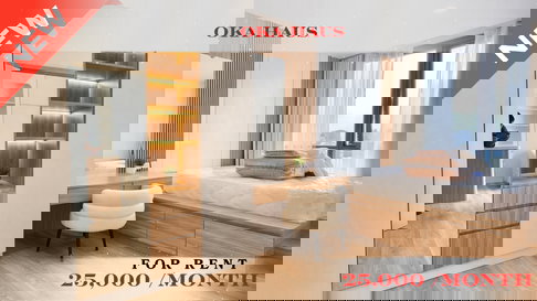 🍀🍀 Minimal Room 🍀 For Rent 📌 Oka Haus Sukhumvit 36 (Line: @rent2022) | Near BTS Thonglor  ✨ Ready to move in! ✨ 📌 Ref Code: A11103