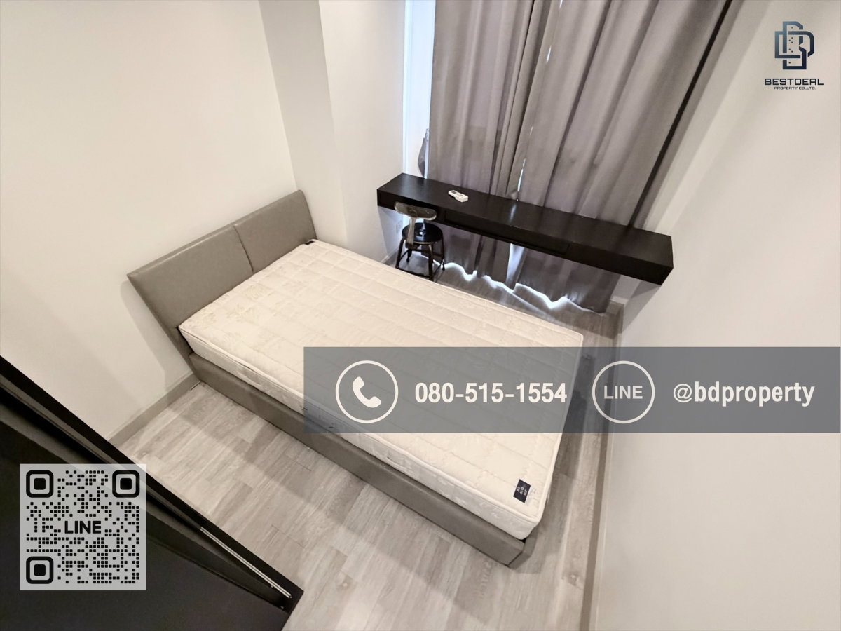 รูป Bestdeal ให้เช่าด่วน!!!ราคา 25,000/เดือนเท่านั้น 2 ห้องนอน 55 sqm. เฟอร์นิเจอร์และเครื่องใช้ไฟฟ้าครบพร้อมเข้าอยู่ ใกล้MRT และ เซ็นทรัลพระราม 9 - รูปที่ 12/18