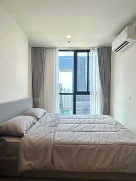 P-125540 Modern 1-Bed Nue district R9 Condo for Rent in Rama 9! [3 Mins to MRT] @ 22,000 THB   | Line Id: @easycondoplus | 099-229-6397