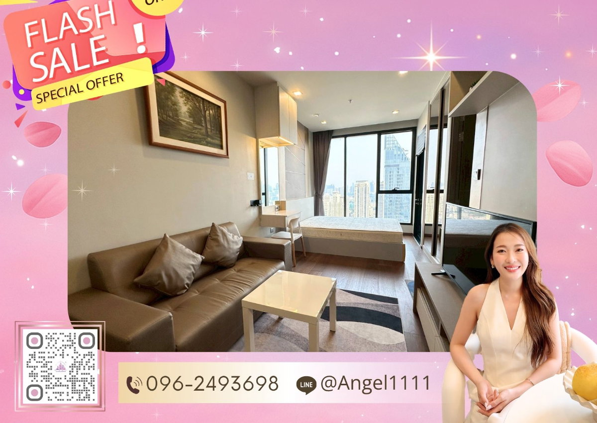 รูป ✨🦄 Ready to Move 🦄✨ IDEO Q VICTORY 🚝 ใกล้ BTS Victory Monument เฟอร์ครบ จบในที่เดียว โทร 096-2493698 (IQV0298) - รูปที่ 1/25