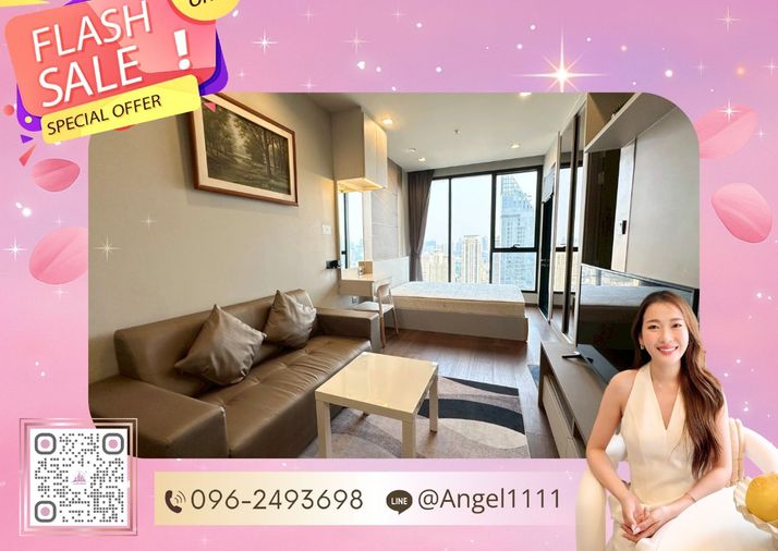 ✨🦄 Ready to Move 🦄✨ IDEO Q VICTORY 🚝 ใกล้ BTS Victory Monument เฟอร์ครบ จบในที่เดียว โทร 096-2493698 (IQV0298)