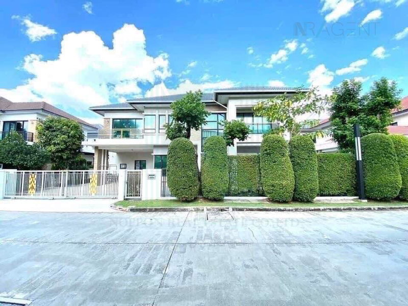 Houses for sale : 📌 For Sell House GRAND BANGKOK BOULEVARD RATCHAPHRUEK-RATTANATHIBET 2-story 4 bedroom 4 bathroom
