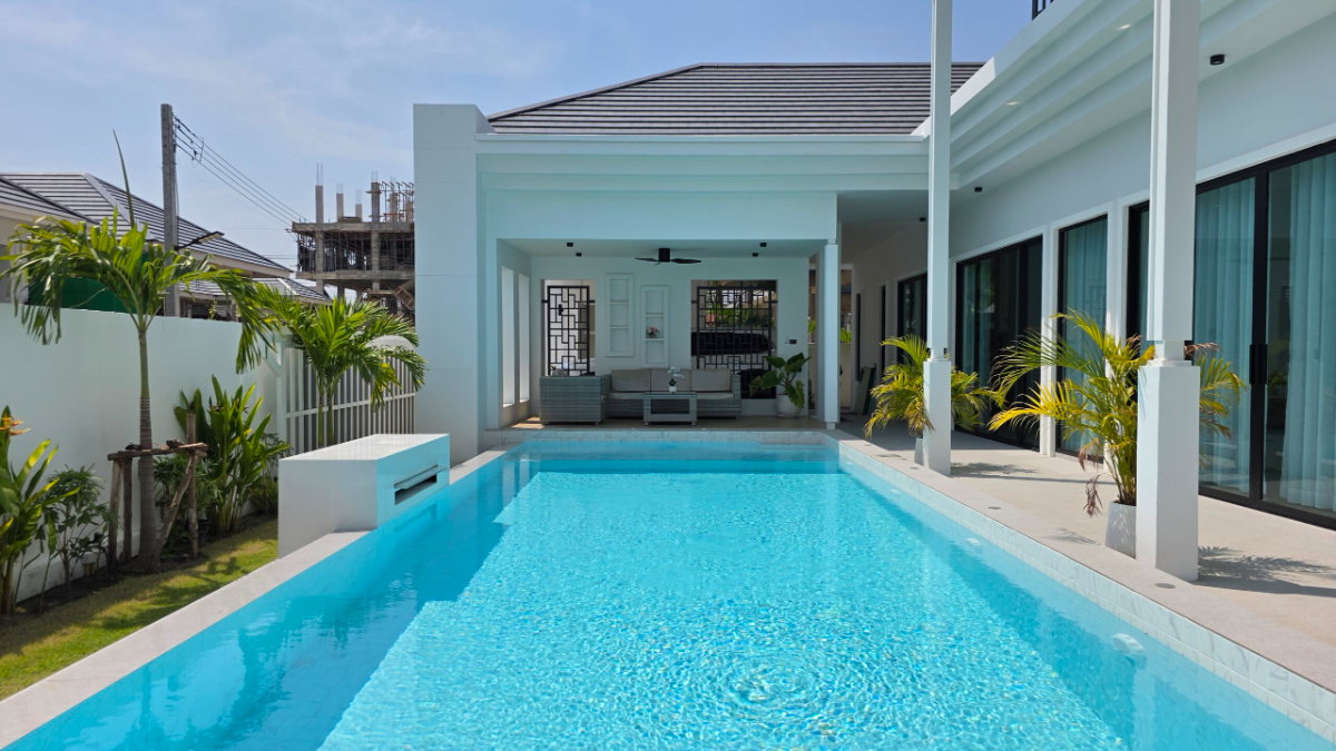 รูป บ้านพร้อมอยู่ในเมืองหัวหิน ซอย 102 ใกล้ Bluport และทะเล - รูปที่ 6/44