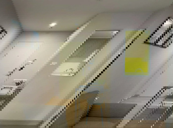 รูป ✨ ให้เช่า ห้องใหญ่ 41 ตรม คอนโด The escape สุขุมวิท 101/1 แบบ 1 นอน ชั้น 4 เพียง 9500 บาท 🏡💖 - รูปที่ 3/9