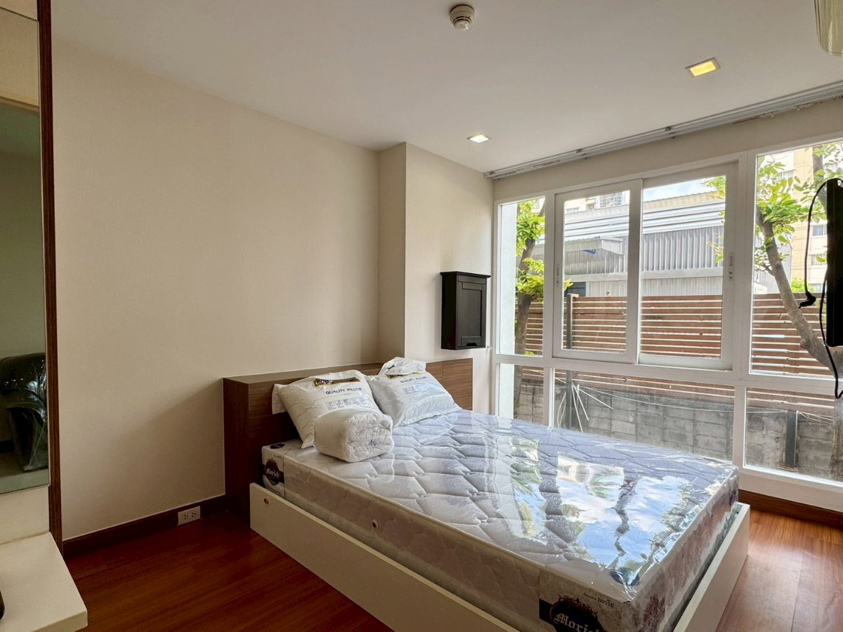รูป ✈️ ให้เช่า Airlink Residence ค่าเช่าเพียง 9,000 บาท/เดือน💕💎 เครื่องซักผ้า เครื่องใช้ไฟฟ้าครบ ใกล้สนามบินสุวรรณภูมิ และแอร์พอร์ตลิงก์ลาดกระบัง🚗 - รูปที่ 1/10
