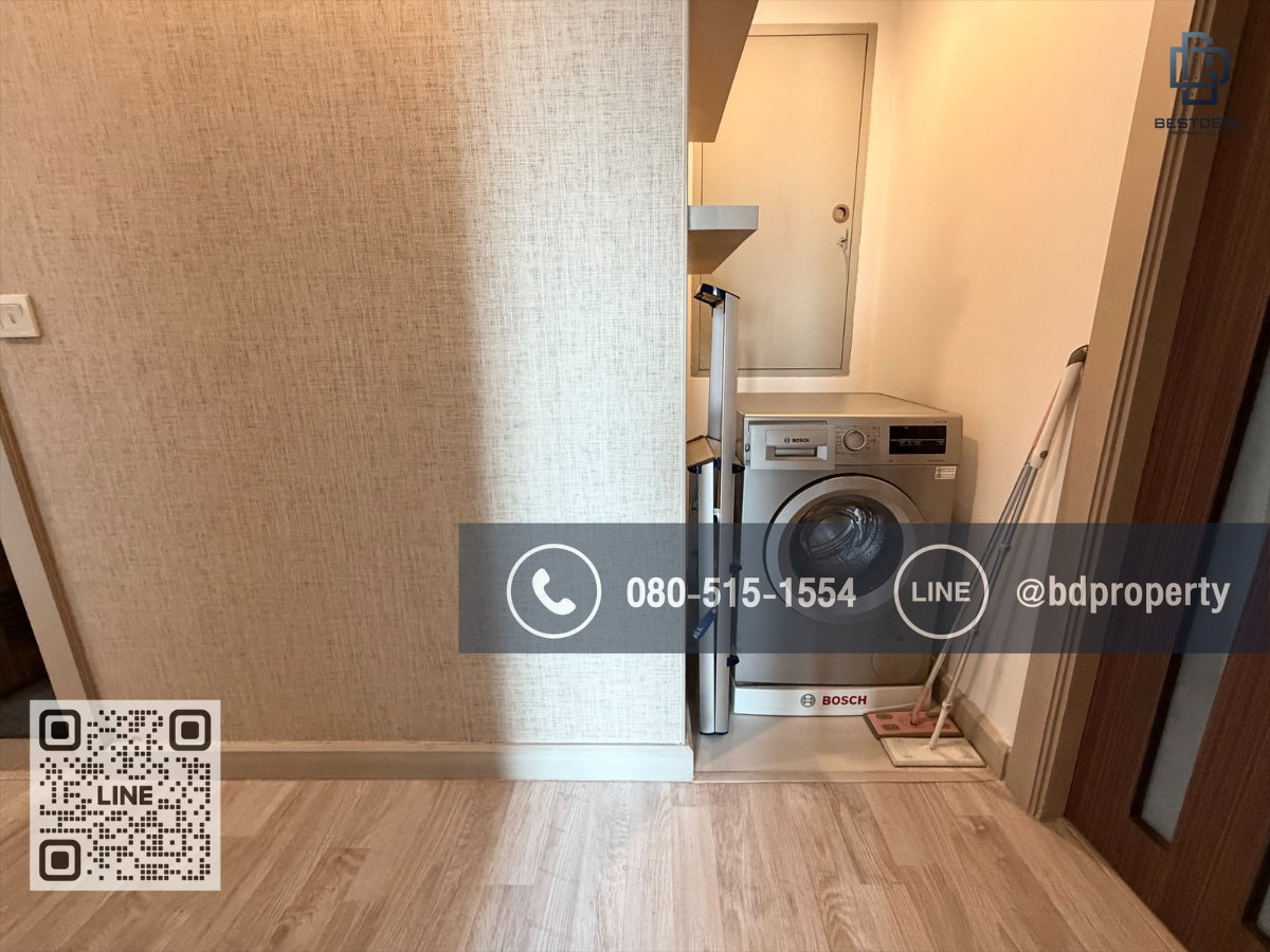 รูป Bestdeal ให้เช่า ขนาด 2 ห้องนอน 55 sqm.เฟอร์นิเจอร์และเครื่องใช้ไฟฟ้าครบพร้อมเข้าอยู่ 25,000 บาท/เดือน “IDEO MOBI RAMA 9” ใกล้MRTและเซ็นทรัลพระราม 9  - รูปที่ 12/16