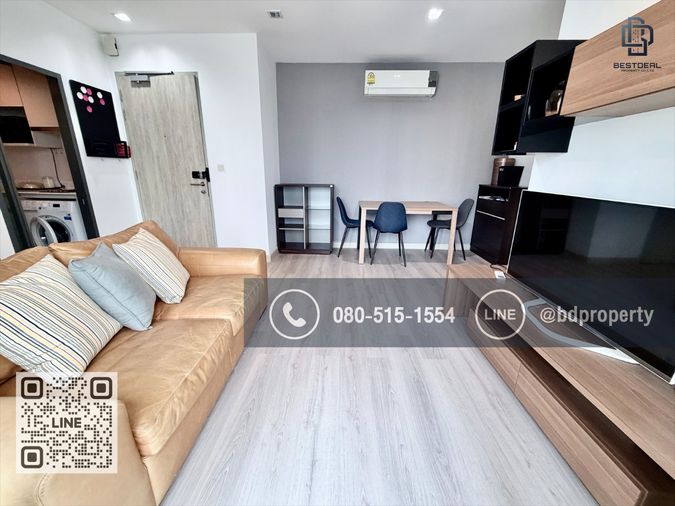 BESTDEAL FOR RENT CONDO“Ideo Mobi Rama 9” 2 bedroom Rental 22,000 THB /monthNear Phraram Kao 9 MRT Station 80 meters