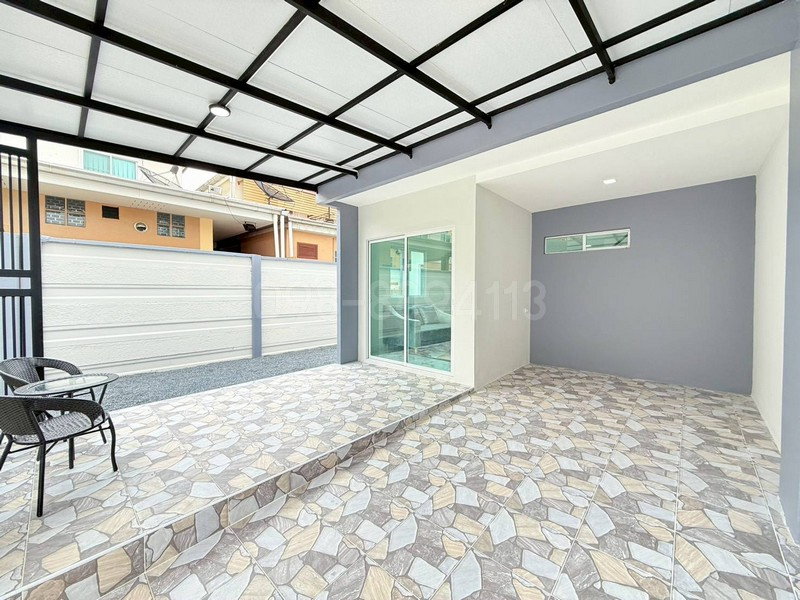 รูป ขายทาวน์โฮม 2 ชั้น หลังมุม พฤกษาทาวน์ เน็กซ์ เนื้อที่ 24.8 ตรว 4นอน 2น้ำ ต่อเติมโรงจอดรถ ครัวพร้อมเคาน์เตอร์ซิงค์ล้างจาน - รูปที่ 2/8