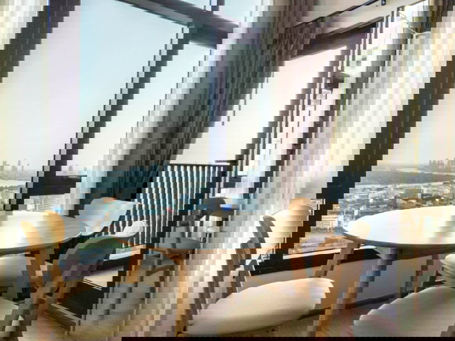 รูป ให้เช่า ไลฟ์ พระราม 4-อโศก แบบ Duplex 2นอน 1น้ำ วิวคุ้งบางกระเจ้า - รูปที่ 8/14