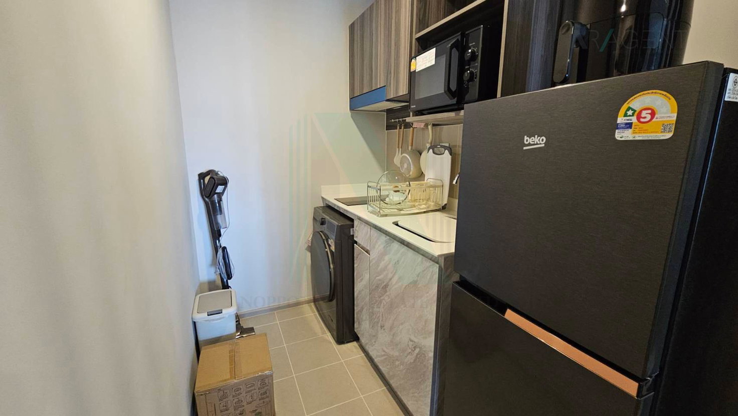 รูป 📌 ให้เช่าคอนโด แอสปาย อ่อนนุช สเตชั่น อาคาร 1 ชั้น 14 1 ห้องนอน ขนาด 54 ตรม ใกล้ Lotus สุขุมวิท 50 - รูปที่ 8/8