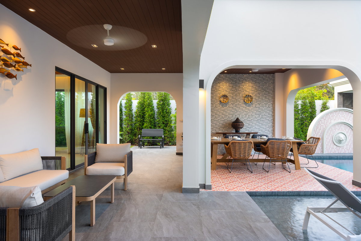 รูป ขายบ้านพักตากอากาศหรูหราในเขาแบล็คเมาน์เทน หัวหิน เหมาะสำหรับเป็นที่อยู่อาศัยส่วนตัว - รูปที่ 22/32