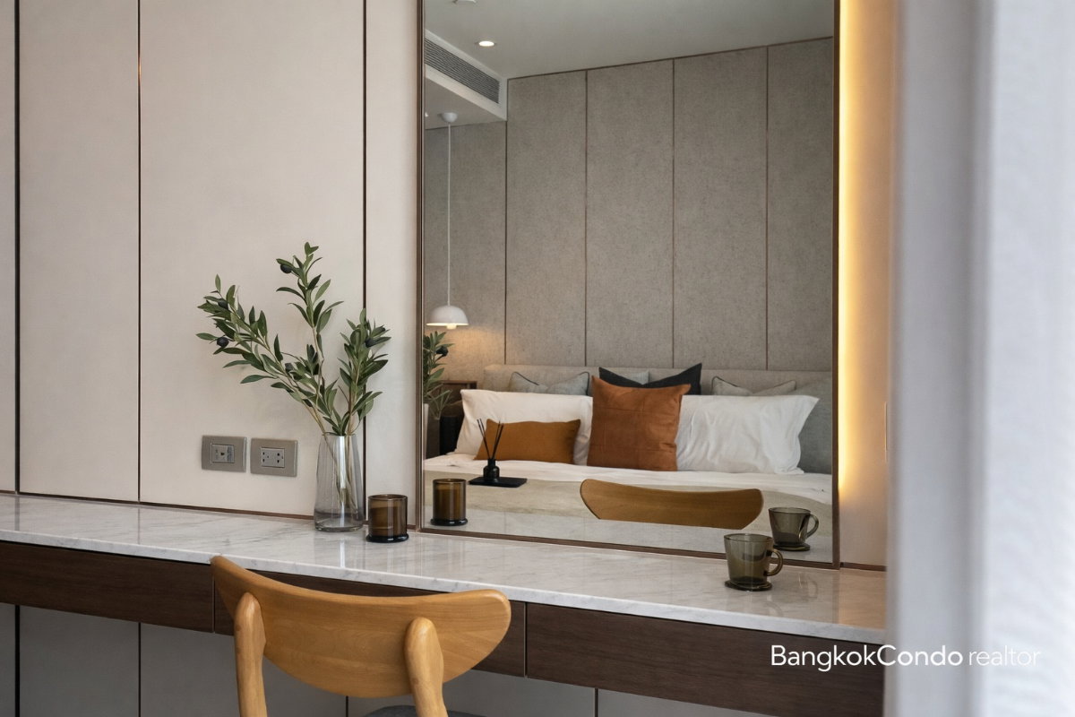 รูป 🍀🍀 Prime condo location 🚆ให้เช่า📌 ลาวีค สุขุมวิท 57 (Line:@rent2022)BTS ทองหล่อ✨พร้อมเข้าอยู่  ✨ A00842 - รูปที่ 8/12