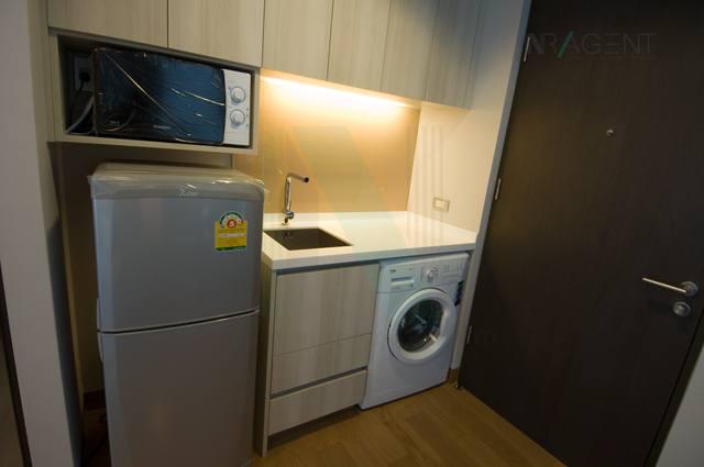 รูป 🚩 ให้เช่าคอนโด เดอะ ลุมพินี 24 อาคาร 1 ชั้น 11 1 ห้องนอน ขนาด 29 ตรม ใกล้ รพ.เทพธารินทร์ - รูปที่ 7/8