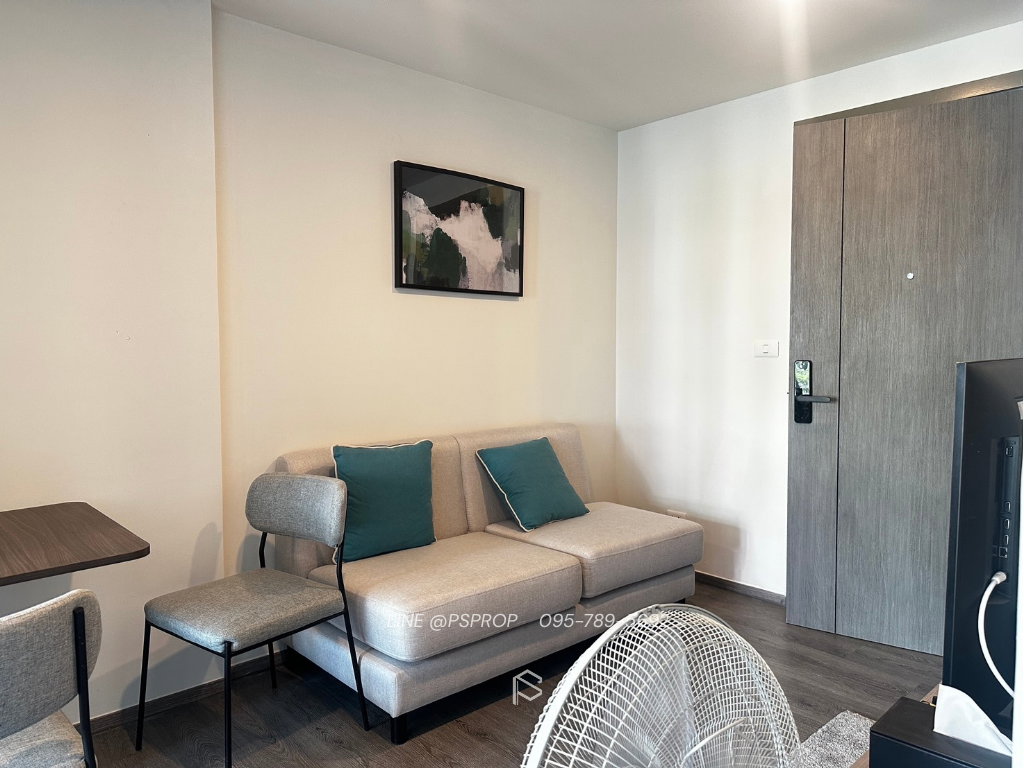 รูป คอนโดเช่าบางเเสน ทำเลดี ใกล้ม.บูรพา Brixton Campus Bangsaen✅ พร้อมเข้าอยู่ #CR0411 - รูปที่ 7/11