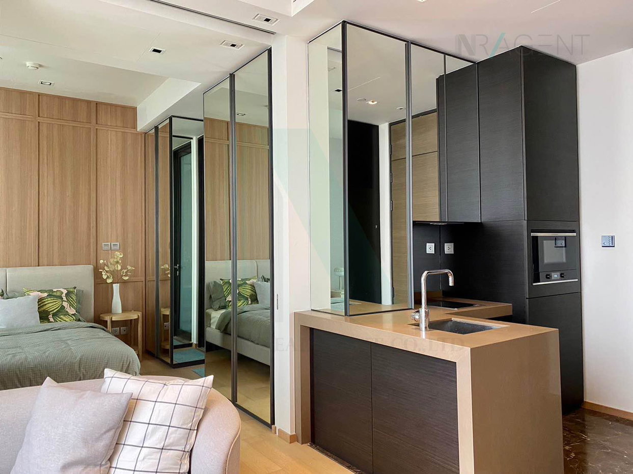 รูป 🚩 ให้เช่าคอนโด ทเวนตี้เอท ชิดลม อาคาร The Villa ชั้น 17 1 ห้องนอน ขนาด 39.00 ตรม ใกล้ Central ชิดลม - รูปที่ 6/8