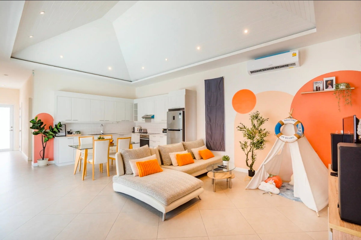รูป 🌴 บ้านขายสไตล์รีสอร์ท 3 ห้องนอนที่ Eeden Village – หัวหิน/ชะอำ - รูปที่ 9/10