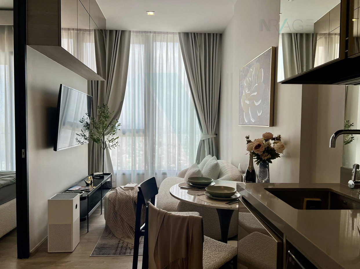 รูป 📌 ให้เช่าคอนโด เดอะ เครสท์ พาร์ค เรสซิเดนซ์ อาคาร 1 ชั้น 28 1 ห้องนอน ขนาด 35 ตรม ใกล้ BTS ห้าแยกลาดพร้าว - รูปที่ 4/8