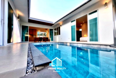 Houses for sale Prachaubkirikhan : 3-Bedroom Private Pool Villa for Sale – Ready to Move In