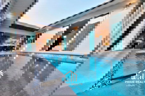 ขายบ้านเดี่ยว วิลล่า 3 ห้องนอน พร้อมสระว่ายน้ำส่วนตัว พร้อมอยู่