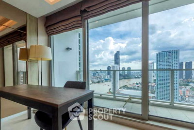 Condos for rent iconsiam : 3-BR Condo at The River Condominium near BTS Saphan Taksin (ID 2781949)