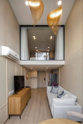 รูป ให้เช่า ไลฟ์ พระราม 4-อโศก แบบ Duplex 2นอน 1น้ำ วิวคุ้งบางกระเจ้า - รูปที่ 5/14